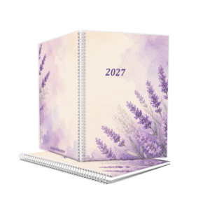Könyvelői határidőnapló 2027 (Levendula - név nélküli)